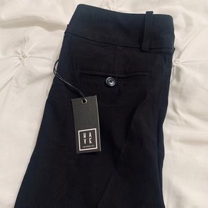 Black Skinny Leg Dress Pants